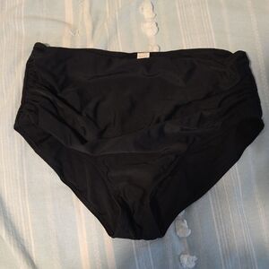 Black High-Waisted Bikini Bottoms